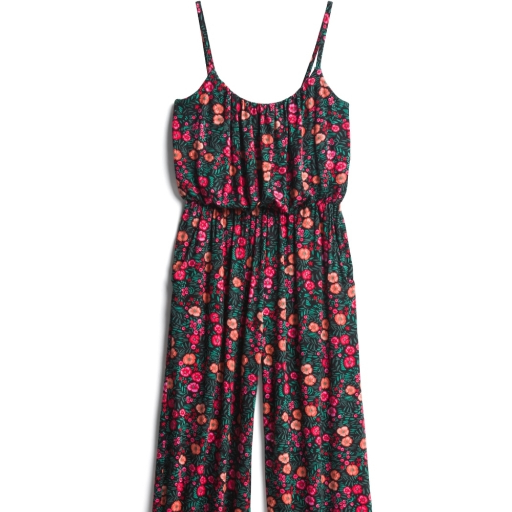 Floral knit Jumpsuit